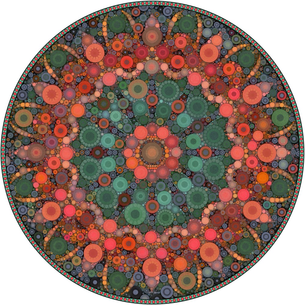13. Daniel McPheeters
Coral Flame Bubble wheel
Archival Pigment Ink Print
Retail Value $80