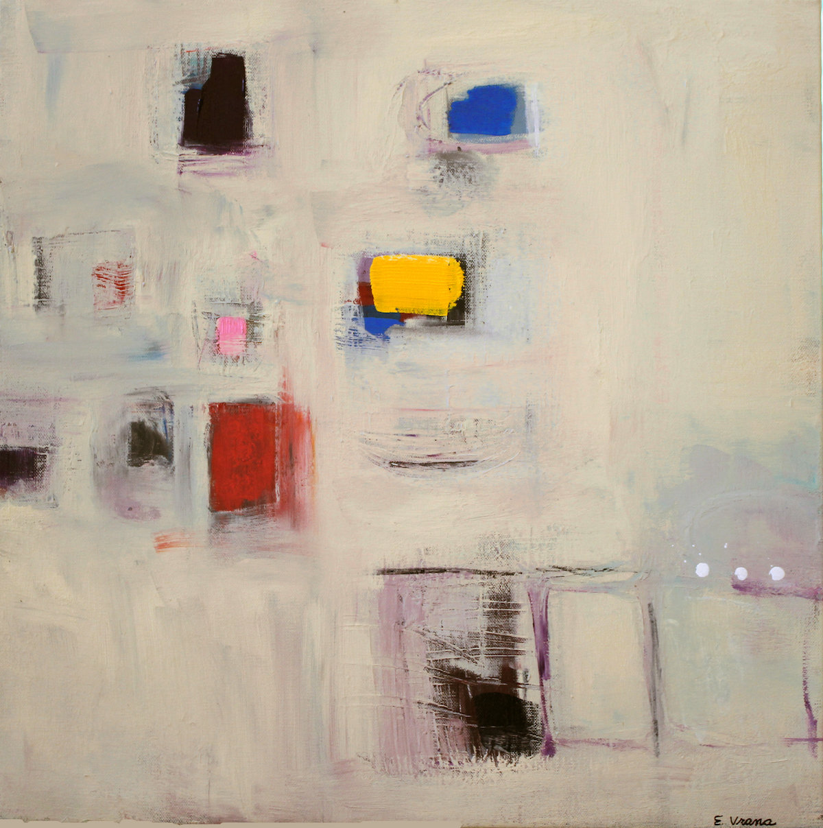 Ethel Vrana • <em>Passage</em> • Oil on canvas • 20″×20″ • $500.00