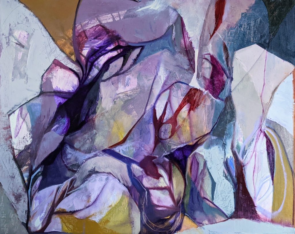 Julie Waltz-Stalker • <em>Bury it Deep</em> • Oil on canvas • 20″×16″ • $600.00
