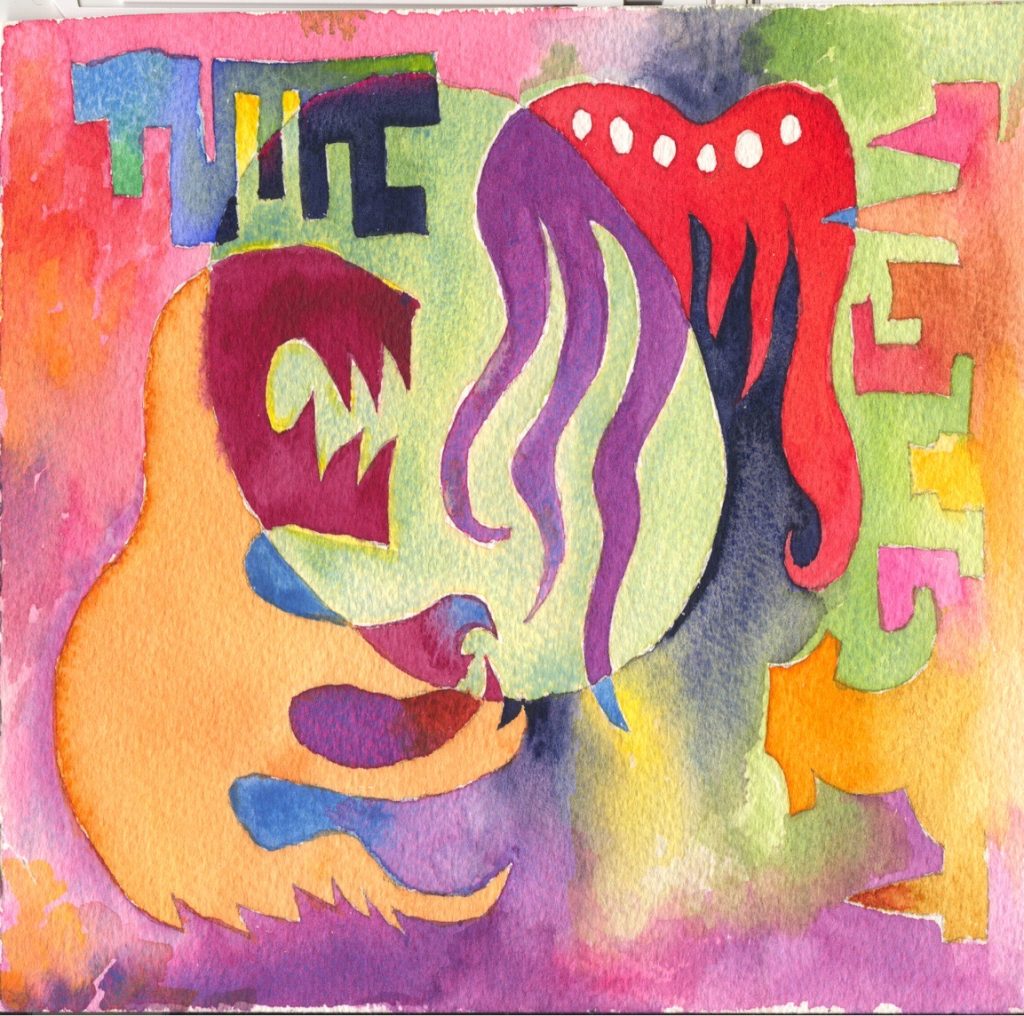 Margaret Nelson • <em>Animaltown: Teeth and Tentacles</em> • Giclée of watercolor painting • 6″×6″ • $150.00<a class="purchase" href="https://state-of-the-art-gallery.square.site/product/margaret-nelson-animaltown-teeth-and-tentacles/833" target="_blank">Buy</a>