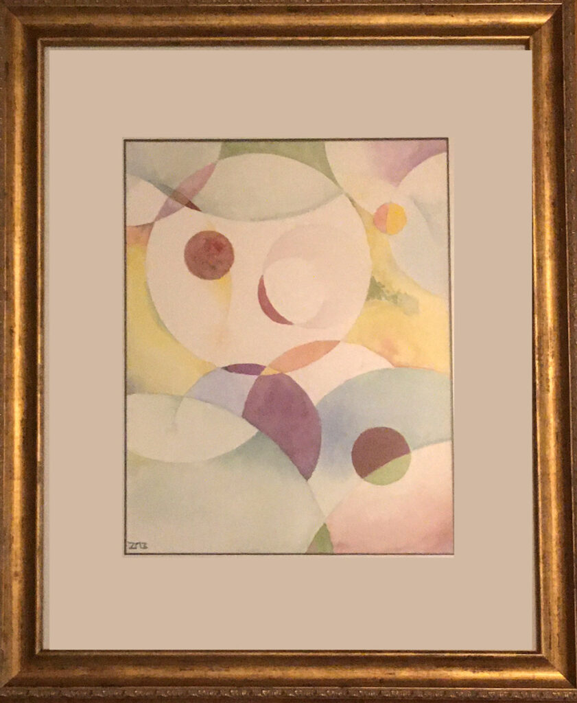 Margaret C. Nelson • <em>Venn Dream II</em> • Watercolor on windsor&newton 140 lb wc paper • 19″×23″ • $300.00<a class="purchase" href="https://state-of-the-art-gallery.square.site/product/margaret-c-nelson-venn-dream-ii/1257" target="_blank">Buy</a>