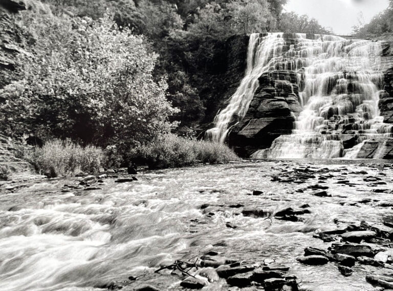 Ithaca Falls, Friday October 13, 2023  by Christine Chin
