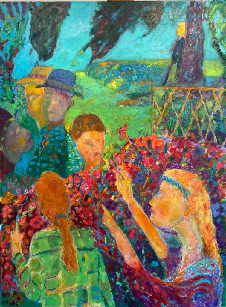 Vincent Joseph • <em>Remembrance of Things Past</em> • Acrylic • 30″×40″ • $2,000.00
