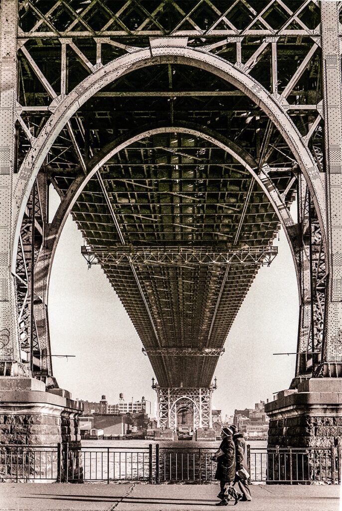 Eva M. Capobianco • <em>Under the Williamsburg Bridge</em> • Digital photo • 12″× 15″ • $125.00