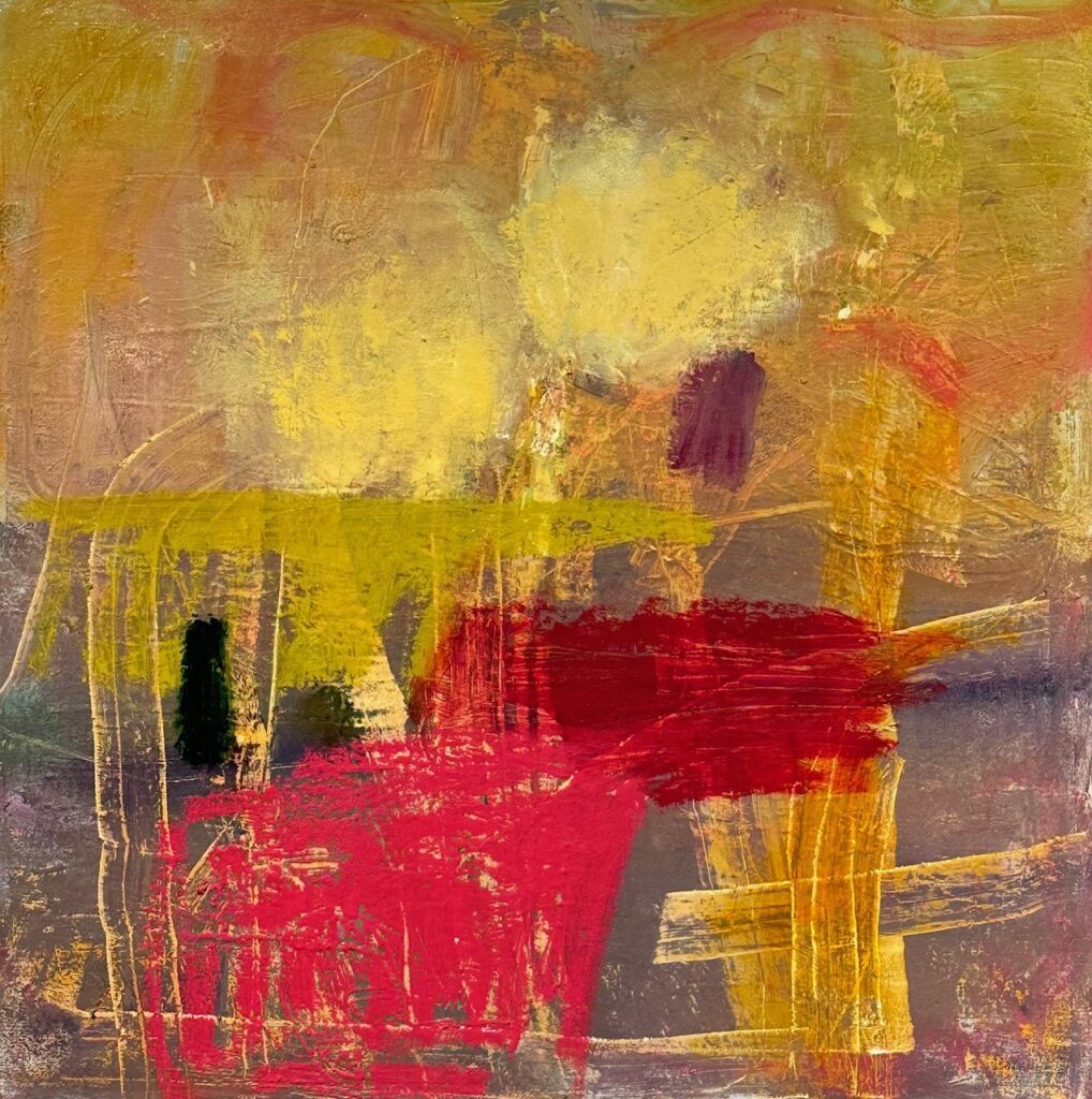 Ileen Kaplan • <em>Primeval</em> • Oil on canvas • 24″× 24″ • $1,200.00