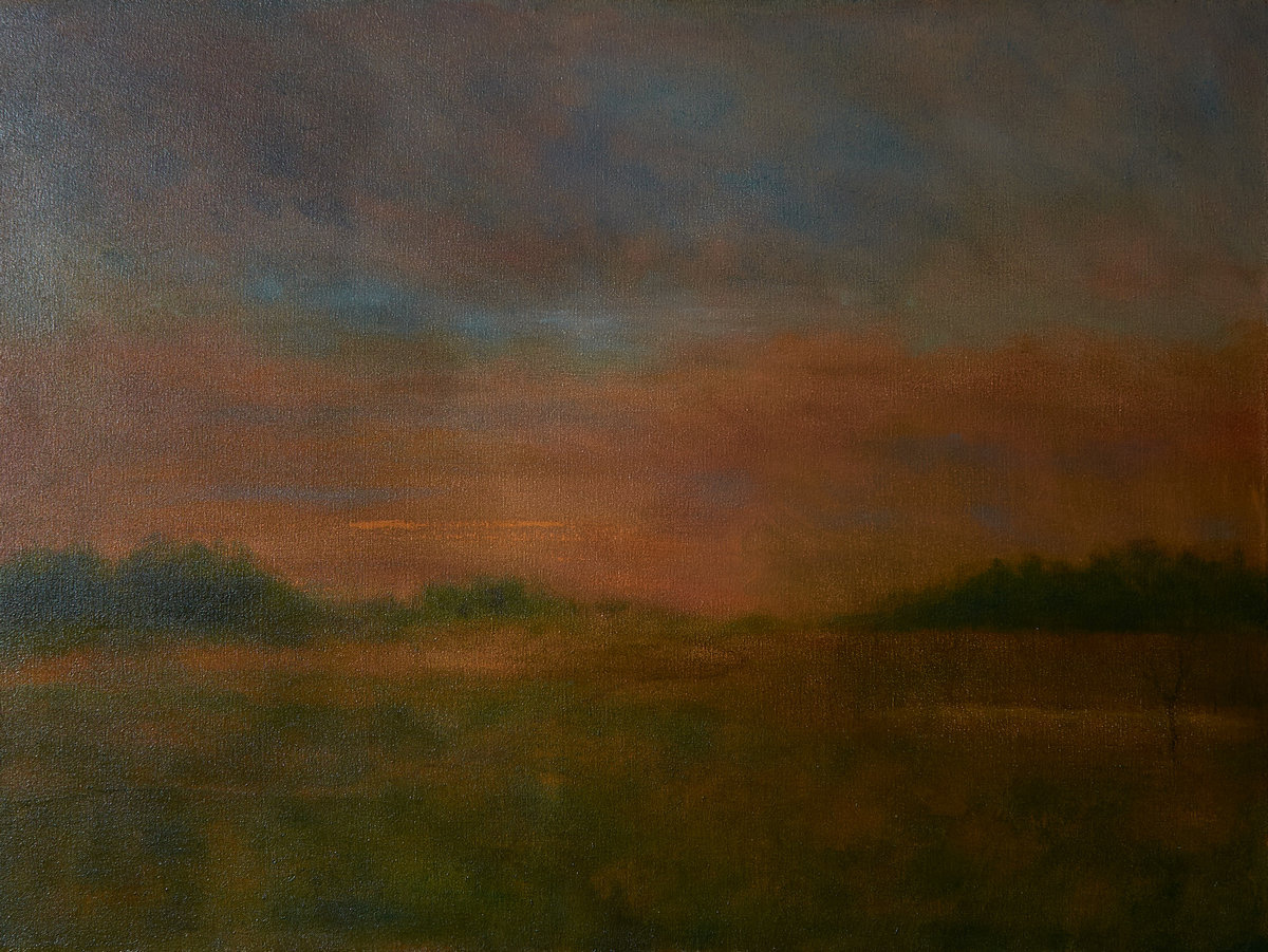 Bill McLaughlin • <em>Last Light</em> • Oil on canvas • 32″×24″ • $750.00