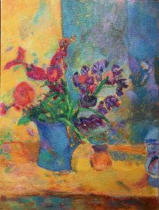 Vincent Joseph • <em>Blue Flower Pot</em> • NFS