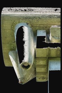 Nancy Ridenour • <em>Cement Sculpture Abstract 2</em> • NFS