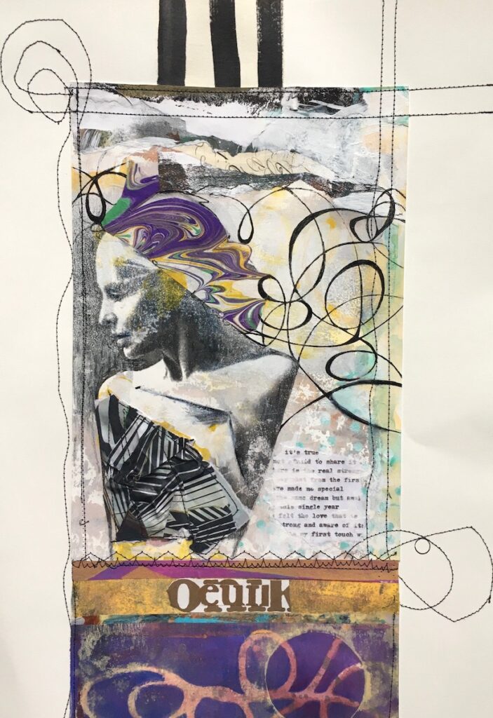 Carol Spence • <em>Vanitas Page 3</em> • Mixed media • 12″×18″ • $250.00<a class="purchase" href="https://state-of-the-art-gallery.square.site/product/carol-spence-vanitas-page-3/1298" target="_blank">Buy</a>