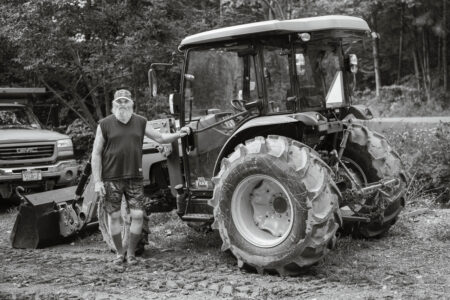 Susan C. Larkin • <em>Delmar and His Tractor</em> • NFS