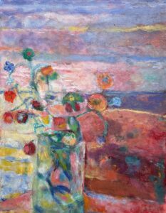 Vincent Joseph • <em>Flowers Vista</em> • Acrylic • 14″×11″ • $75.00