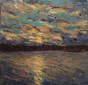 Hsiao-Pei Yang • <em>Sunset on Lake</em> • NFS