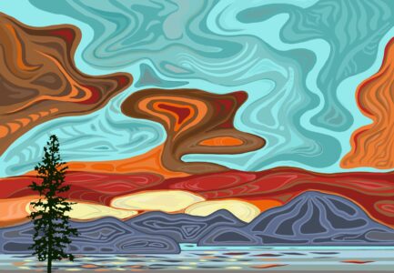 Daniel McPheeters • <em>Bay of Fundy</em> • Pigment ink print • 24″×18″ • $150.00