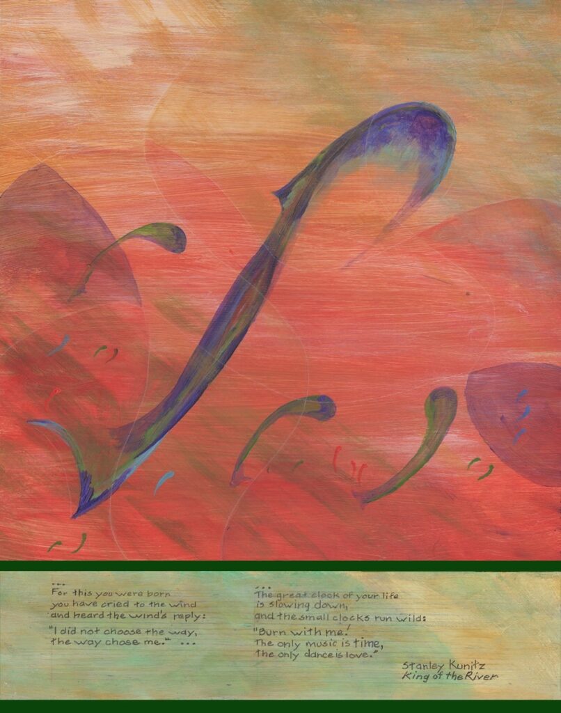 Don Ellis • <em>King of the River</em> • Acrylic on art board • 11″×14″ • $385.00