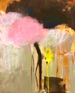Ileen Kaplan • <em>Spring on Court Street</em> • Oil on canvas • 20″×24″ • $1,050.00