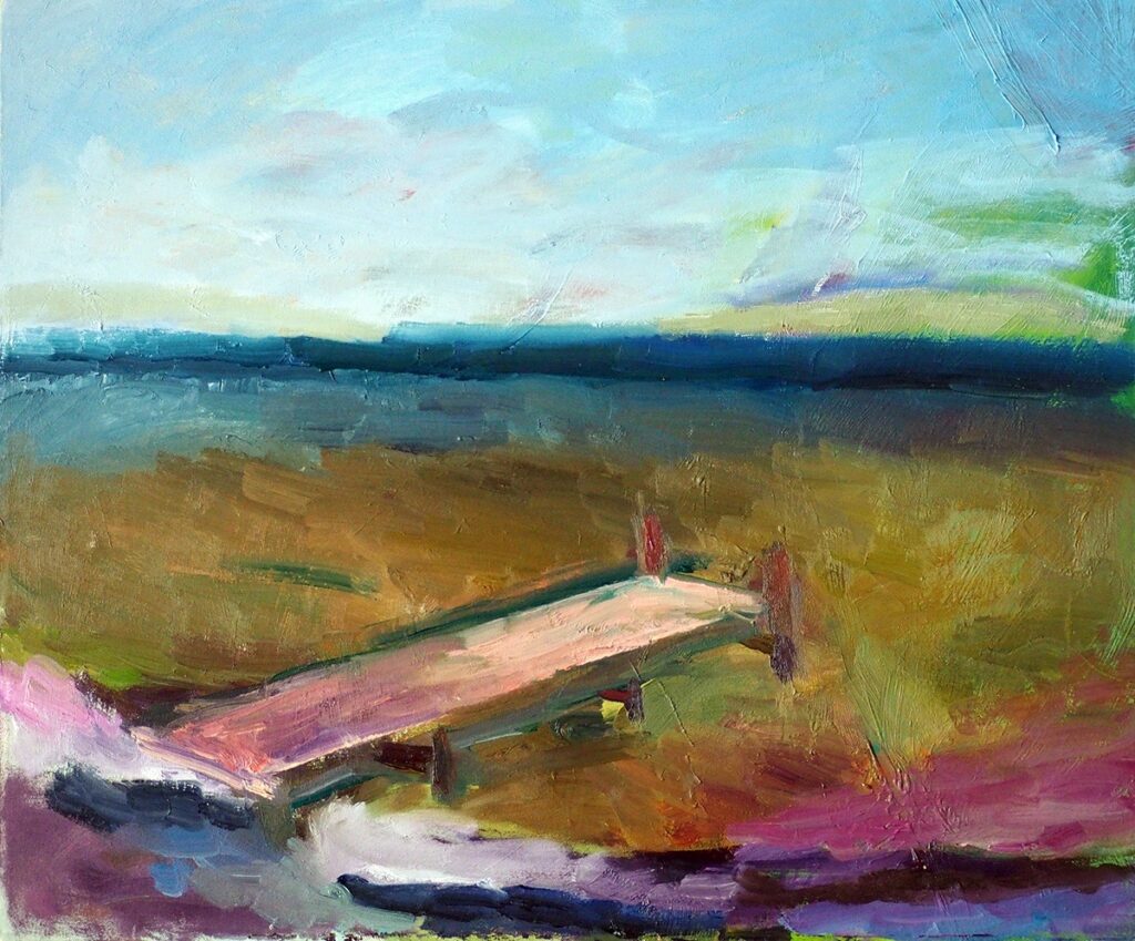 Janet Byer Sherman • <em>Untitled #5</em> • Oil on canvas • 24″× 20″ • NFS