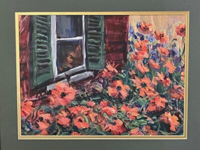 Hsiao-Pei Yang • <em>Sundance of flowers</em> • Acrylic on canvas • 20″× 16″ • $350.00