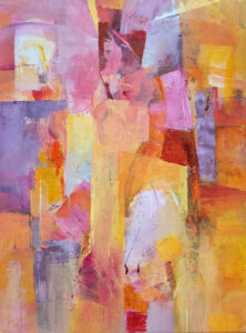 Barbara Behrmann • <em>Equinox</em> • Acrylic on stretched canvas • 18″× 24″ • $495.00
