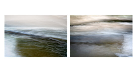Keith Millman • <em>Beaver Pond Diptych</em> • Archival inkjet print • 19″× 10½″ • $250.00