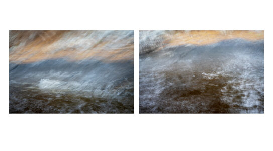 Keith Millman • <em>Round Lake 1 Diptych</em> • Archival inkjet print • 19″× 10½″ • $250.00