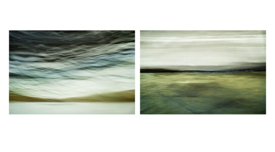Keith Millman • <em>South Pond - Cedar Lakes Diptych</em> • Archival inkjet print • 19″× 10½″ • $250.00