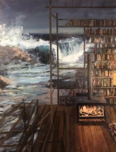 Austin MacRae • <em>Haven</em> • Acrylic on canvas • 30″× 40″ • $1,700.00