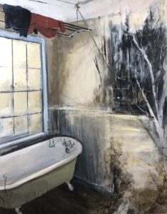 Austin MacRae • <em>Irish Spring</em> • Acrylic on cradled masonite • 24″× 30″ • $1,300.00