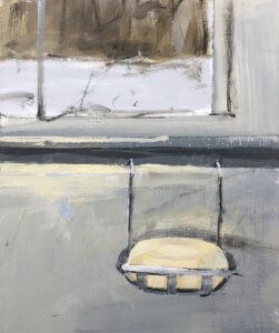 Austin MacRae • <em>The Comfort of Soap</em> • Acrylic on board • 8½″× 10″ • $250.00