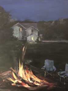 Austin MacRae • <em>The Glow Within</em> • Acrylic on board • 12″× 16″ • $500.00