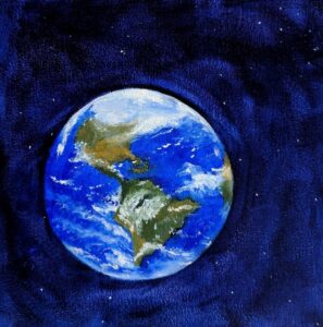 Annemiek Haralson • <em>Fragile! Handle With Care!</em> • Oil • 6″× 6″ • $125.00