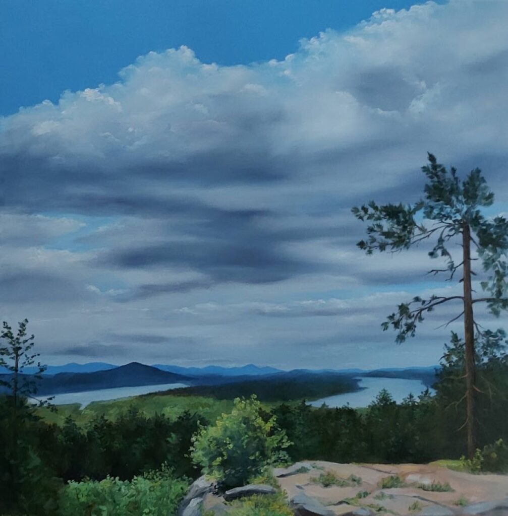 Annemiek Haralson • <em>Silver Lake Mountain</em> • Oil • 24″× 24″ • $525.00