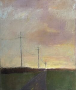 Ileen Kaplan • <em>Pink Sunset</em> • Oil on canvas • 20″× 24″ • $1,200.00