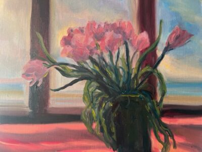Hsiao-Pei Yang • <em>Still Life</em> • Oil on board • 14″× 11″ • $350.00