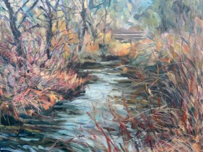 Hsiao-Pei Yang • <em>Winter Solitude, Varna</em> • Oil on canvas • 20″× 16″ • $750.00
