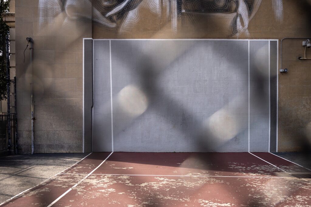 Rachel Philipson • <em>Court</em> • Photo print on Fuji Crystal DP II • 28″× 20″ • $650.00