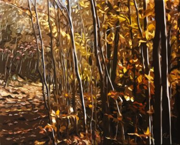 Frances L. Fawcett • <em>Sunny Day</em> • Mixed media: acrylic pint & ultrachrome ink on canvas • 21½″× 17½″ • $650.00<a class="purchase" href="https://state-of-the-art-gallery.square.site/product/frances-l-fawcett-sunny-day/66BEIDGQN4G5YLGXEM2WTVYZ" target="_blank">Buy</a>