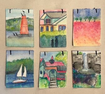 Jane Dennis&nbsp;• <em>Collection</em>&nbsp;• Mixed media (detail)&nbsp;• 12″×&nbsp;9″&nbsp;• NSF