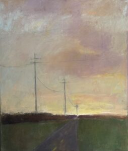 Ileen Kaplan • <em>Pink Sunset</em> • Oil on canvas • 20″× 24″ • $1,100.00