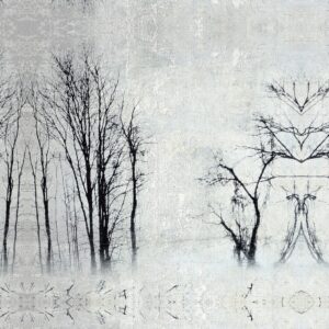 David Watkins Jr • <em>Winter Squall No. 2</em> • Archival pigment on canvas • 20″× 20″ • $325.00