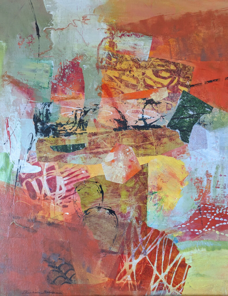 Barbara Behrmann&nbsp;• <em>Sedona Deconstructed</em>&nbsp;• Acrylic on canvas board&nbsp;• 19¼″×&nbsp;24½″&nbsp;• $425.00<a class="purchase" href="https://state-of-the-art-gallery.square.site/product/barbara-behrmann-sedona-deconstructed/DJIX4ZNUE6YJC74DZ36WX4FG" target="_blank">Buy</a>