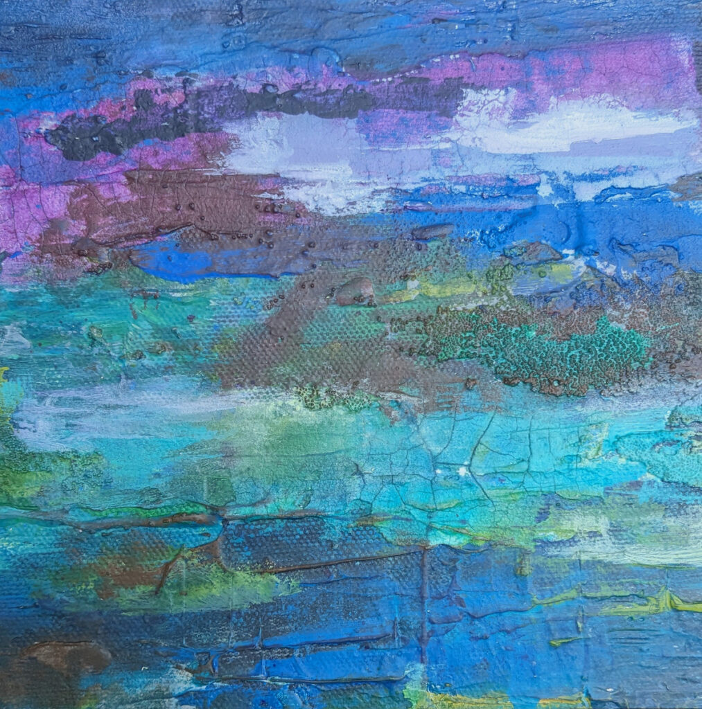 Barbara Behrmann&nbsp;• <em>Seeking Solace</em>&nbsp;• Acrylic on wood panel&nbsp;• 6″×&nbsp;6″&nbsp;• $75.00<a class="purchase" href="https://state-of-the-art-gallery.square.site/product/barbara-behrmann-seeking-solace/E6WVHQ4EVCVBQLMROL52U5NG" target="_blank">Buy</a>