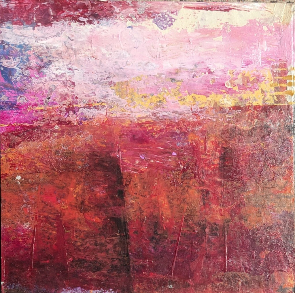 Barbara Behrmann&nbsp;• <em>Weathered</em>&nbsp;• Acrylic on wood panel&nbsp;• 6″×&nbsp;6″&nbsp;• $75.00<a class="purchase" href="https://state-of-the-art-gallery.square.site/product/barbara-behrmann-weathered/CZXB3KN7UXMF6XXRIG3R7J4L" target="_blank">Buy</a>