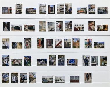 Harry Littell&nbsp;• <em>Summit Storyboard</em>&nbsp;• Foam core with digital prints&nbsp;• 32″×&nbsp;40″&nbsp;• NFS