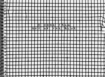 Keith Millman&nbsp;• <em>I Came From Out of the Blue</em>&nbsp;• Book&nbsp;• 11″×&nbsp;8½″&nbsp;• $20.00<a class="purchase" href="https://state-of-the-art-gallery.square.site/product/keith-millman-i-came-from-out-of-the-blue/KCJ26VJ3Y7EQXW4VY3J3AJK4" target="_blank">Buy</a>