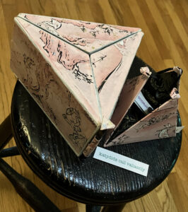 Margy Nelson&nbsp;• <em>Make Your Own Haiku</em>&nbsp;• Artist book, mixed media&nbsp;• 7″×&nbsp;7″×&nbsp;4″&nbsp;• NFS