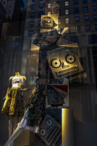 Nancy V. Ridenour&nbsp;• <em>Bergdorf Goodman Reflections-2</em>&nbsp;• Digital image on canvas&nbsp;• 24″×&nbsp;36″&nbsp;• $225.00