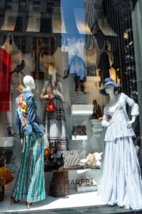 Nancy V. Ridenour&nbsp;• <em>Bergdorf Goodman Reflections-4</em>&nbsp;• Digital image on canvas&nbsp;• 24″×&nbsp;36″&nbsp;• $225.00