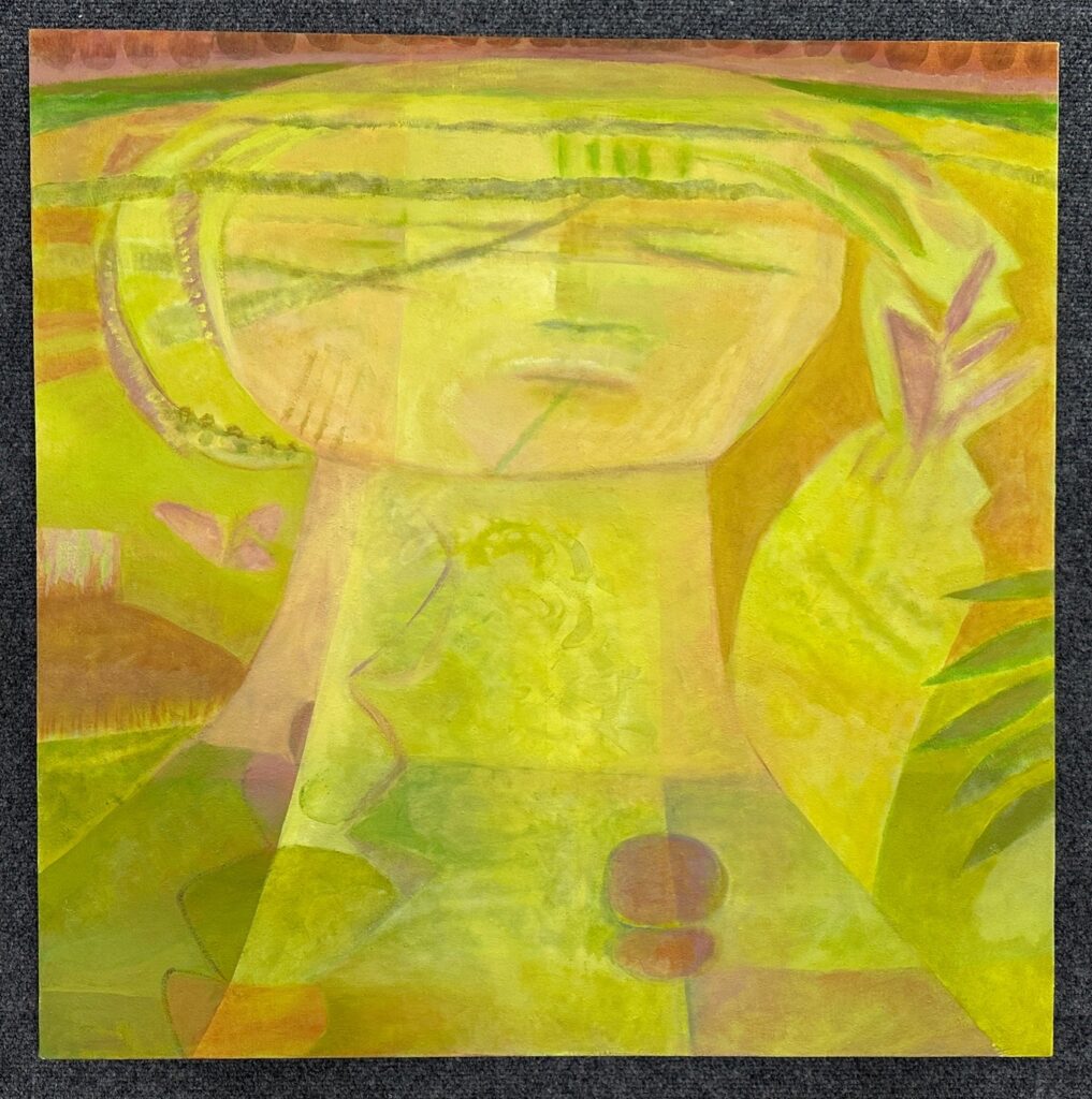 A K Anderson&nbsp;• <em>Earth Icon 2</em>&nbsp;• Water miscible oil on canvas&nbsp;• 28″×&nbsp;28¼″×&nbsp;1½″&nbsp;• $1,100.00<a class="purchase" href="https://state-of-the-art-gallery.square.site/product/a-k-anderson-earth-icon-2/BV2LVHUBSNIV3COKCNDWKLEY" target="_blank">Buy</a>