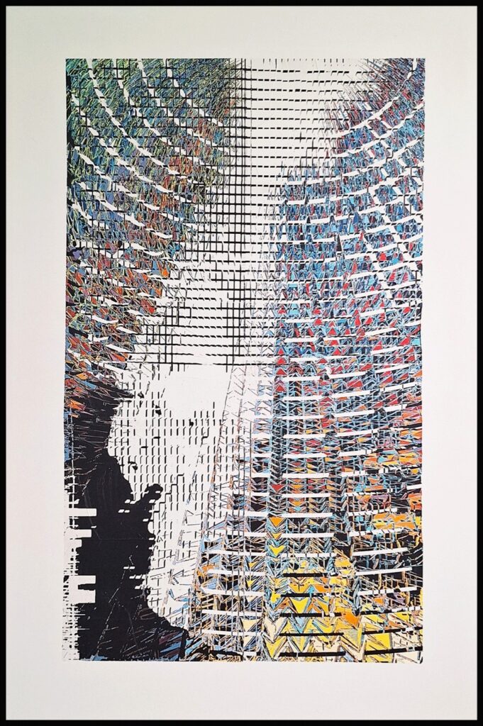 James Corp&nbsp;• <em>Up</em>&nbsp;• Acrylic on hardboard&nbsp;• 24″×&nbsp;36″&nbsp;• $1,800.00<a class="purchase" href="https://state-of-the-art-gallery.square.site/product/james-corp-up/JYGZFJ3L67YWQ4SGR4S7WP7X" target="_blank">Buy</a>