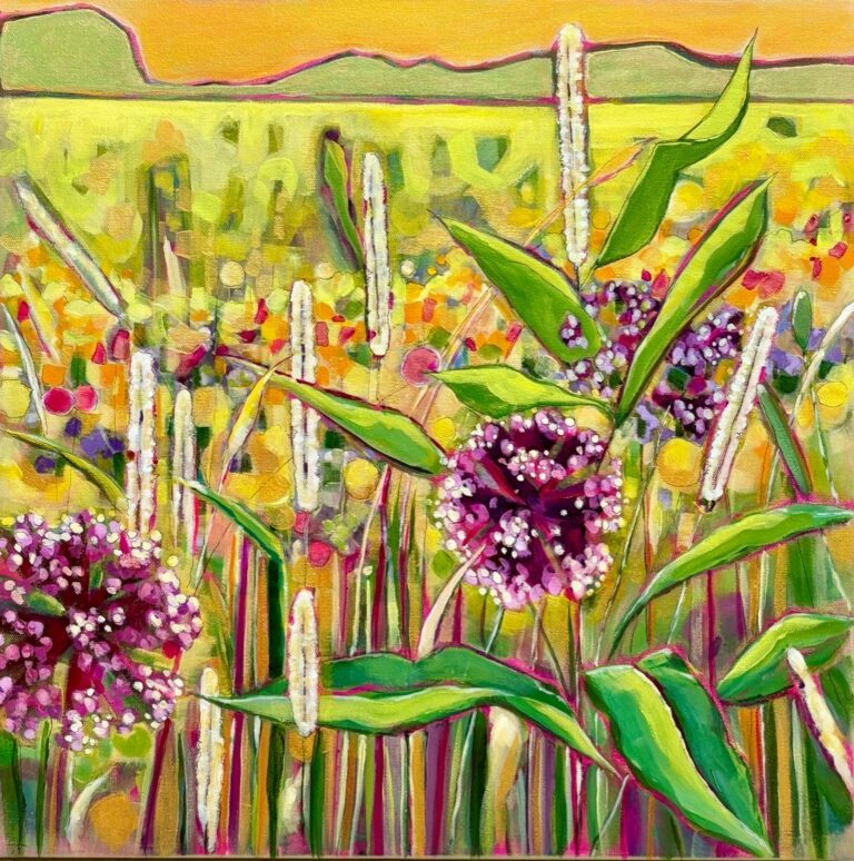 Milkweed at Sunset by Cindy Kaufman